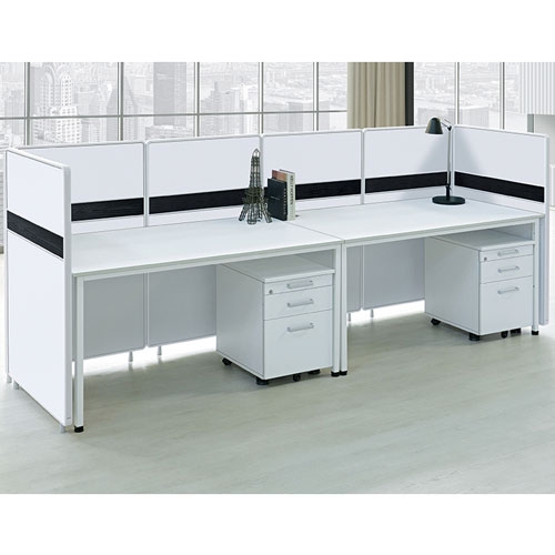 [PVC 프레임] 캔디 30T (H1500) 패브릭 쓰리톤파티션