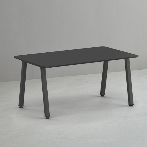 [특가상품] 심플즈 i3 VIP 회의용테이블 1800 x 900 (말굽 / 일반형 / 매트블랙 / NO.38 / 상판 18T)