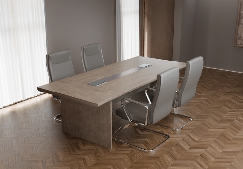 시그마1 회의테이블 LMST-2400(화이트오크)