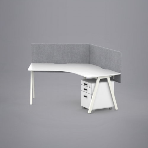 심플즈 A7 120도 책상 (NO.249 / 스크린 별도)