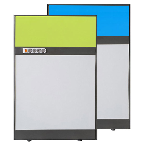 PVC 45T 콘센트 우드 파티션 H1200