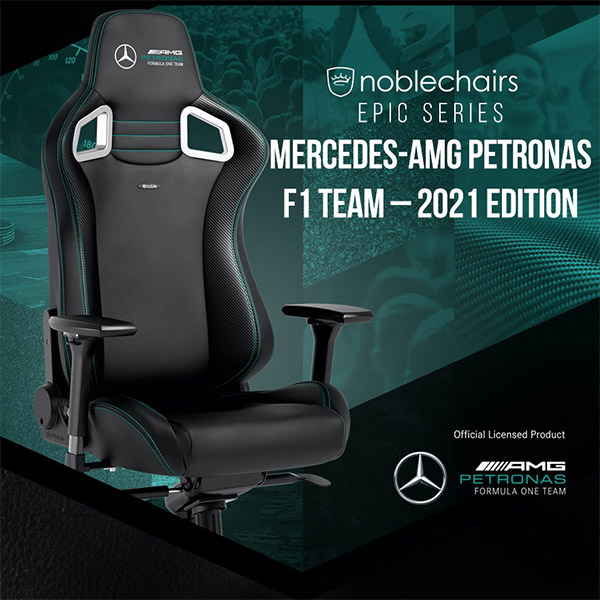 노블체어 EPIC 벤츠에디션 게이밍의자 / Mercedes AMG 2021 Edition ★무료배송★