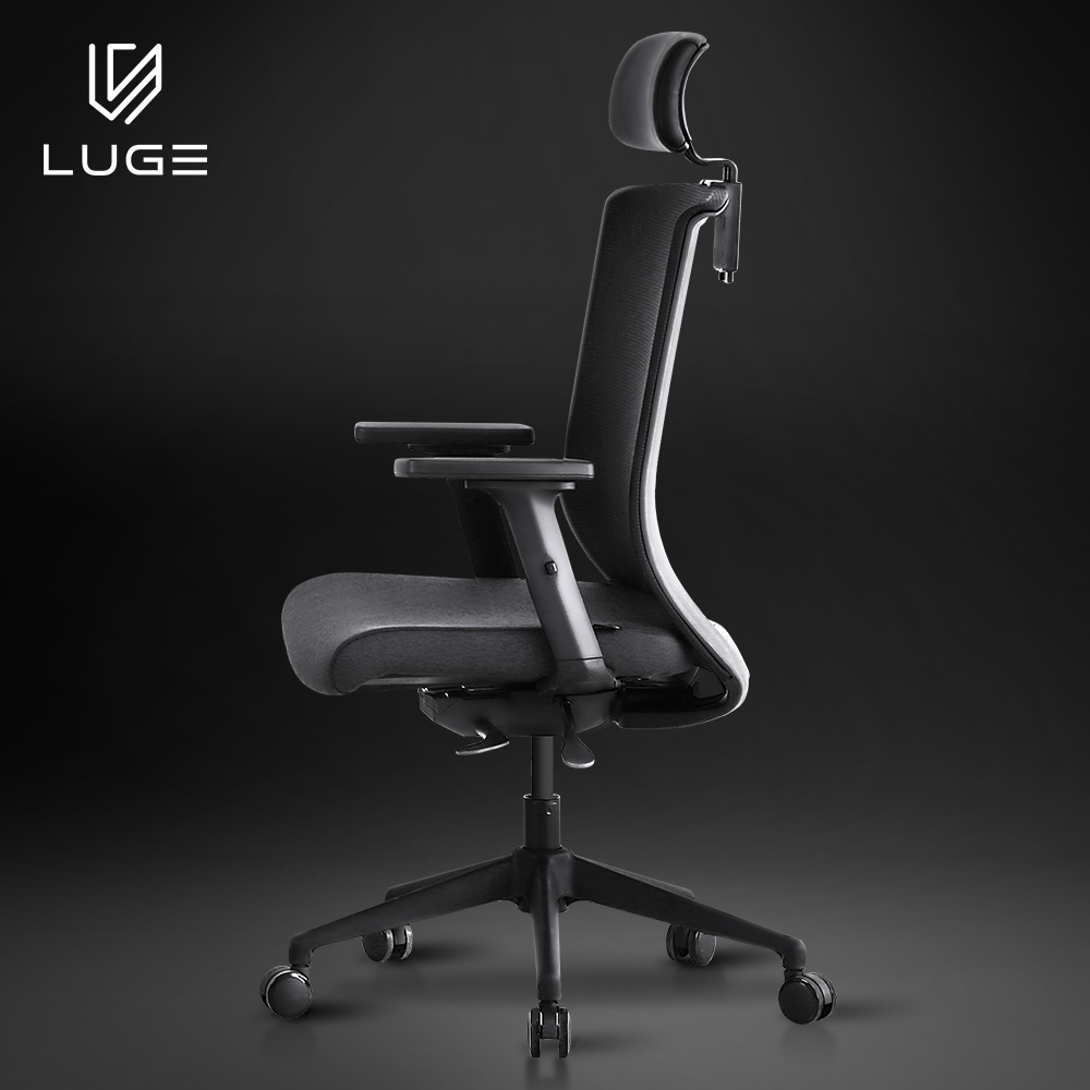 LUGE 루게 L65 사무용의자 블랙프레임 - 전국배송