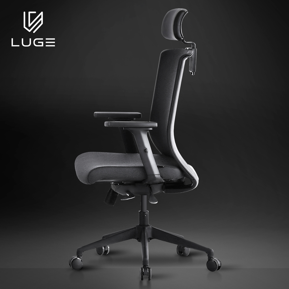 LUGE 루게 L62 사무용의자 블랙프레임 - 전국배송