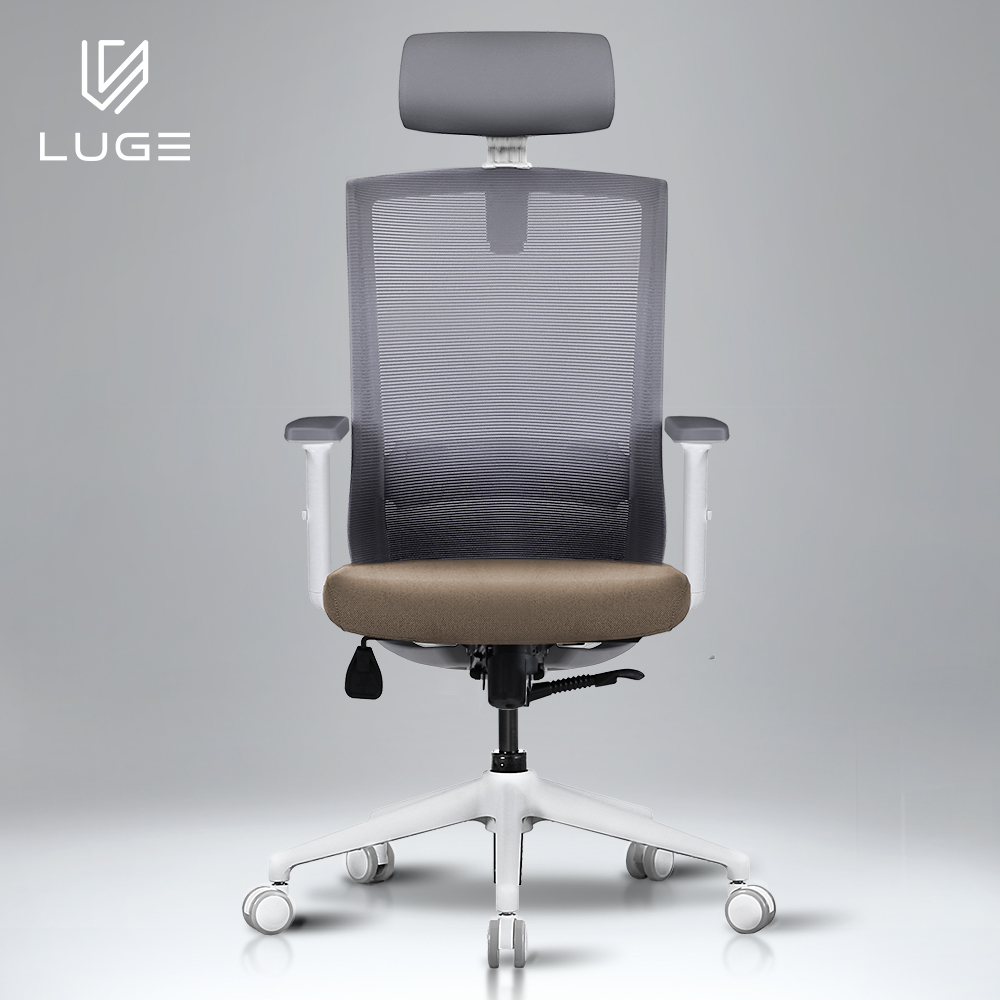 LUGE 루게 L62 사무용의자 화이트프레임 - 전국배송