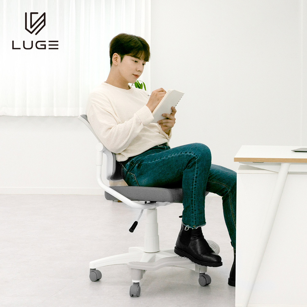 LUGE 루게 ST35  화이트프레임 회전형 중심봉(R) - 전국배송