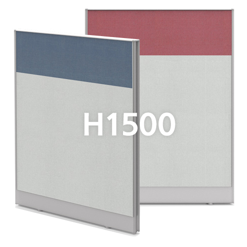 알루미늄 60T 투톤파티션 H1500