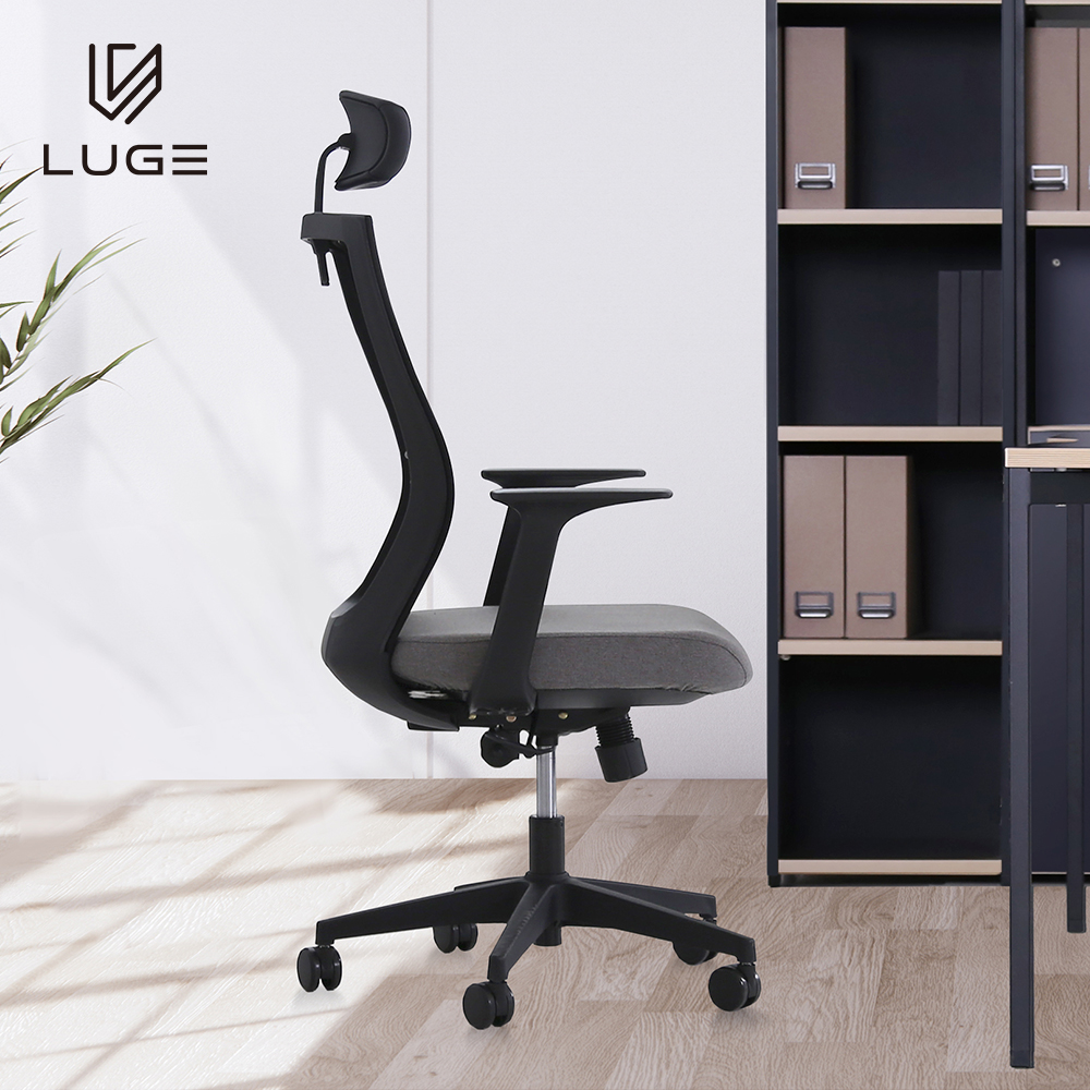 LUGE 루게 L55 프리미엄의자 블랙프레임