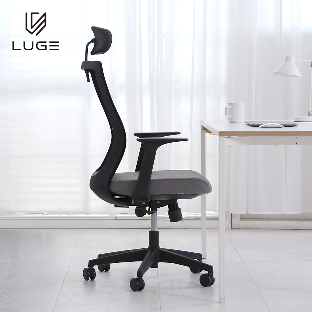 LUGE 루게 L55 프리미엄의자 블랙프레임