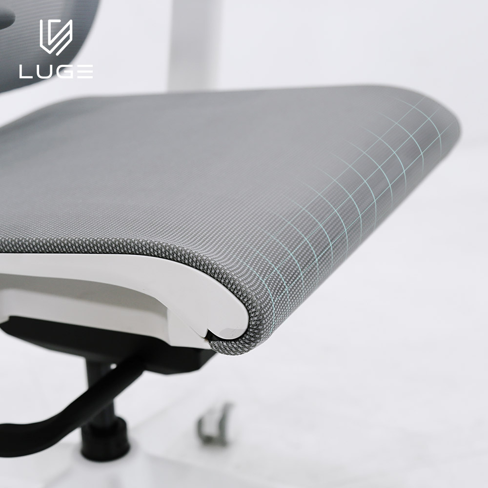 LUGE 루게 LX55 AIR 3D 듀얼 백 서포터 올메쉬 의자