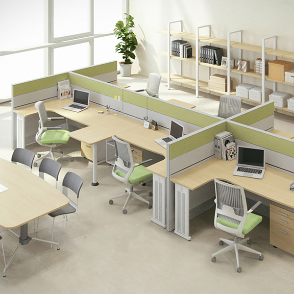 심플즈 S3 L형 사무용책상 (NO.74)