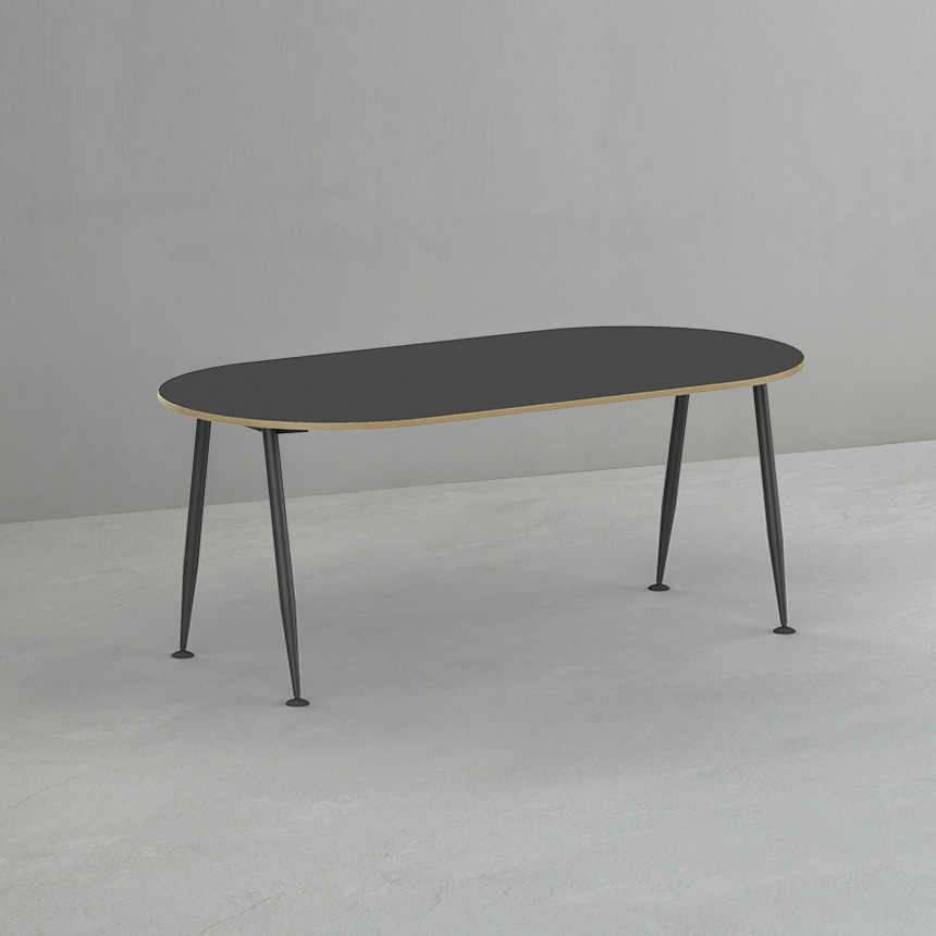 심플즈 R2 회의테이블 (NO.241 / 타원형 상판 18T)