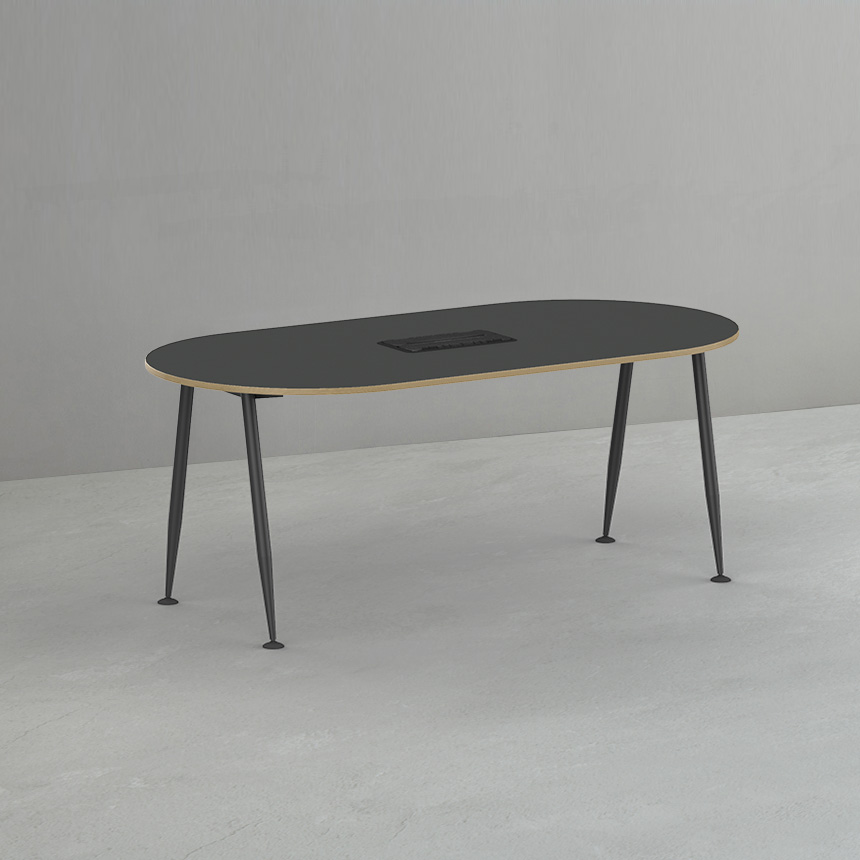 심플즈 R2 회의테이블 (NO.241 / 타원형 상판 18T)