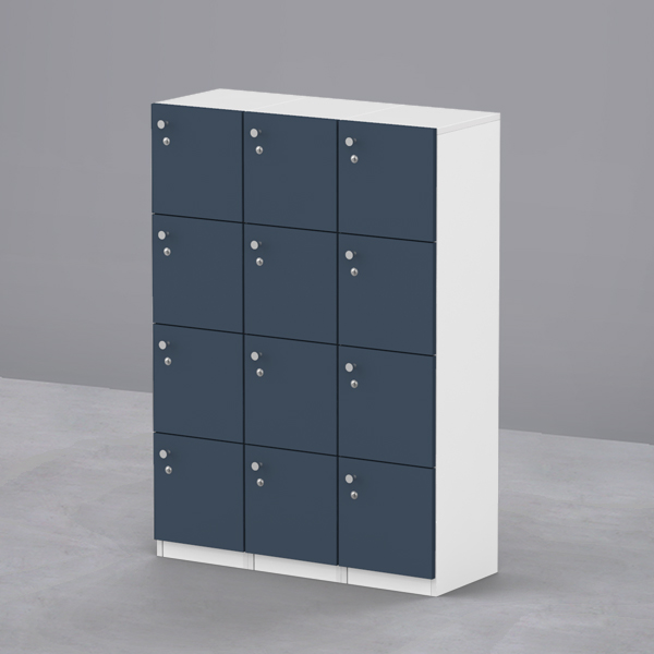 심플즈 4단 신발장 겸 사물함 (D350 / NO.302 / 화이트 바디)