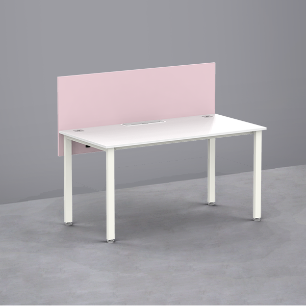 심플즈 공용 스크린 파티션 H600 (전면 / NO.109 / 블랙 프레임)