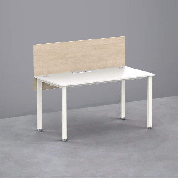 심플즈 공용 스크린 파티션 H600 (전면 / NO.109 / 화이트 프레임)