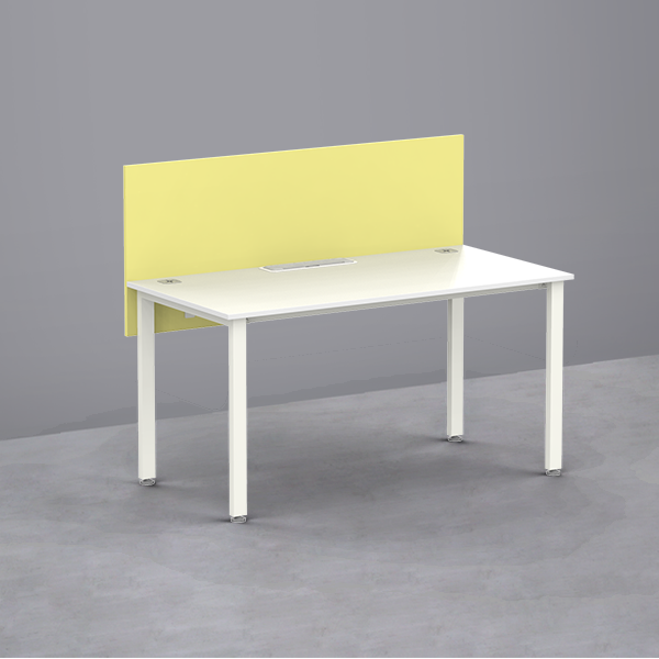 심플즈 공용 스크린 파티션 H600 (전면 / NO.109 / 화이트 프레임)