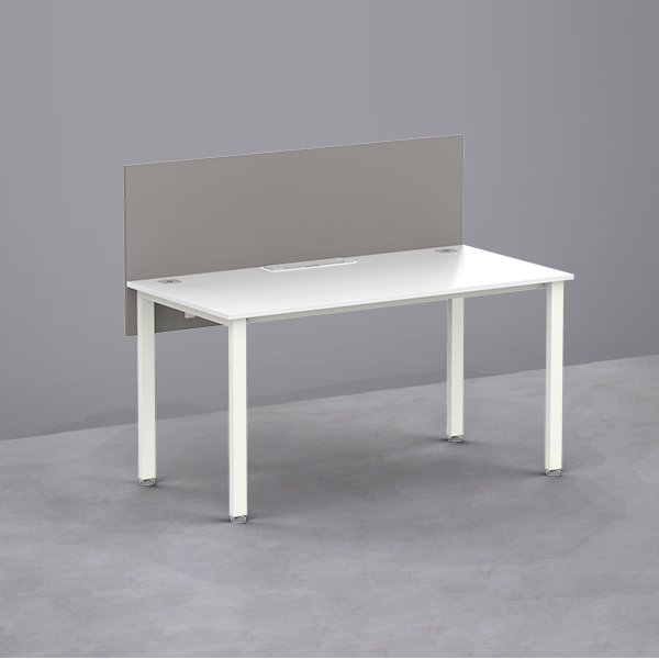 심플즈 공용 스크린 파티션 H600 (전면 / NO.109 / 화이트 프레임)