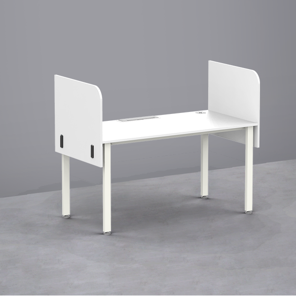 심플즈 공용 스크린 파티션 H600 (측면 / NO.109 / 블랙 프레임)