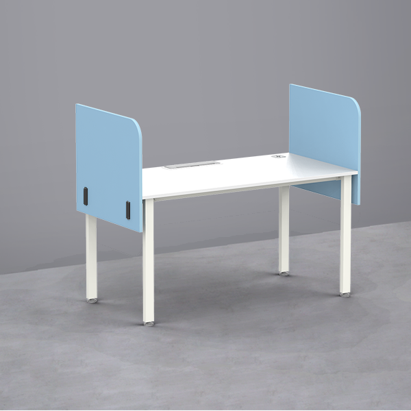 심플즈 공용 스크린 파티션 H600 (측면 / NO.109 / 블랙 프레임)