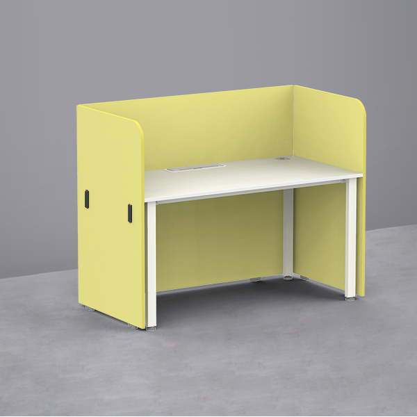 심플즈 공용 풀 파티션 H1120 (NO.243 / NO.245 / 블랙 프레임)